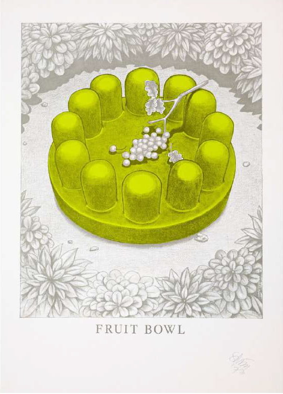 Serigraphy Fruit Bowl ed. 10/35