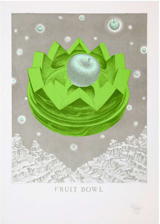 Serigraphy Fruit Bowl ed. 14/35
